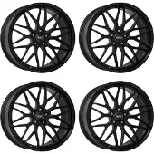 DOTZ 4 Felgen Suzuka black 8.5Jx19 5x120 für Saab 9-5