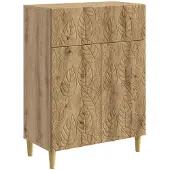 Syfax Sideboard Artisan-Eiche 66 x 34,5 x 90 cm Holzwerkstoff