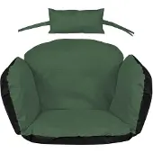 AIO Factory Gartenkissen 113x112 cm für Hängesessel Storchennest, wasserdicht, grün