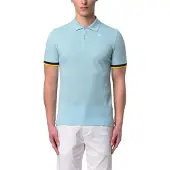 K-way – Vincent Piqué-Poloshirt für Herren in schmaler Passform – Größe XL