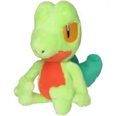 Tinisu Pokemon Geckarbor Kuscheltier - 13 cm Plüschtier Treecko