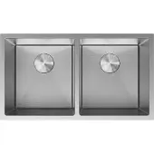 Mexen Binox 2-Komponenten Edelstahlspüle 800 x 450 mm, Inox HC - 6421802000-01HC