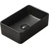 Mexen Nadia Aufsatzwaschbecken 36 x 23 cm, schwarz matt - 21613685