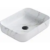 Mexen Carla Aufsatzwaschbecken 50 x 39 cm, weißer Stein - 21555091