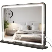 OEM Spiegel mit LED-Lampen und Speichereinrichtung - 80x57 cm