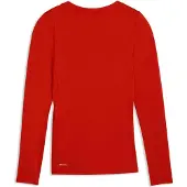 Puma teamLIGA26 Baselayer Tee LS Jr red (01) 128