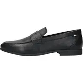 Bugatti Herrenschuhe Businessschuhe Slipper Schwarz Freizeit