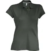 Kariban Cotton Classics-20.K242 Damen Piqué Polo Gr. 3XL dark grey