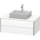 Duravit XSquare Konsolenwaschtischunterbau wandhängend, 2 Schubkästen, 1000x400x548mm, XS491108484