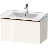 Duravit D-Neo Waschtischunterbau wandhängend, 784x440x452mm, 1 Auszug, mit Griff Bronze gebürstet, DE4255004220000
