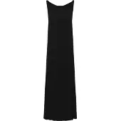 Soaked in luxury Jerseykleid "Jerseykleid SLHanadi", Damen, Gr. XXL, N-Gr, schwarz, Obermaterial: 95% Viskose CV. 5% Elasthan EL., Kleider Jerseykleid