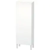 Duravit Halbhochschrank L-Cube 50x24,3x132cm, Tür re, weiß supermatt