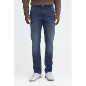 Blend Slim-fit-Jeans "Slim-fit-Jeans BHTwister", Herren, Gr. 38/32, Länge 32, blau (denim dunkelblau), Obermaterial: 98% Baumwolle CO. 2% Elasthan EL., Jeans Slim-fit-Jeans