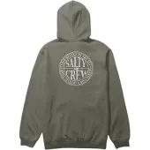 Salty Crew Global Zip Fleece dusty olive (DOL) XL
