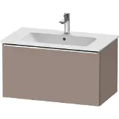 Duravit Waschtischunterschrank D-Neo 81x46,2cm, ch/Bas ma, 1 Ausz., wandhängend