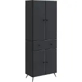 vidaXL 2 stk. Schwarz