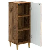 vidaXL Sideboard Altholz 33 x 34,5 x 90 cm Holzwerkstoff