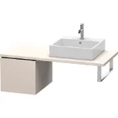 Duravit L-Cube Meuble bas pour console, 1 tiroir, 420x400x547mm, LC583108383, LC583108383