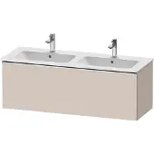 Duravit Waschtischunterschrank D-Neo 128x46,2x44cm, 1 A, wandhängend, chr/Taup ma