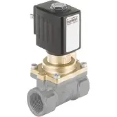 Burkert Magnetventil NC Edelstahl NBR Wasserschlagschutz Ohne Gehäuse 6281 284367