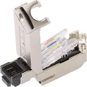 Siemens 6GK1901-1BB30-0AE0 IE FC RJ45 Plug 145 2x2, RJ45 Steckverbinder mit FC Anschlusst., 145 Grad, 50St. 6GK19011BB300AE0