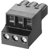 Siemens 6GK5980-1CB00-0BA5 Schraub-Klemmenblock für SCALANCE XB-000, 3-polig für Spannungsvers., AC/DC 24 V 6GK59801CB000BA5