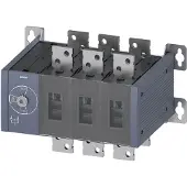 Siemens 3KC0350-0RE00-0AA0 SENTRON, Netzumschalter 3KC, handbetätigt, MTSE, Baugröße: 5, 3-polig, Iu: 1000 3KC03500RE000AA0