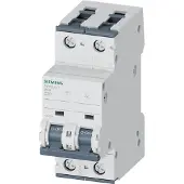 Siemens SIEM 5SY6250-7 Leitungsschutzschalter 400V 6kA, 2pol., C, 50