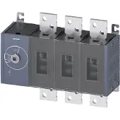 Siemens 3KD5630-0RE10-0 Lasttrennschalter 2000A, Baugr. 5, 3-polig Frontantrieb links Grundgerät 3KD56300RE100