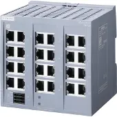 Siemens 6GK5124-0BA00-2AB2 SCALANCE XB124, unmanaged switch, 24x 10/100 Mbit/s RJ45 ports 6GK51240BA002AB2