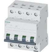 Siemens Leitungsschutzschalter UC B 4A 3+N 400V 5SL4604-6