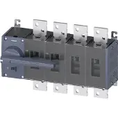 Siemens 3KD5642-0RE10-0 Lasttrennschalter 2000A, Baugr. 5, 4-polig Frontantrieb links Komplettgerät 3KD56420RE100