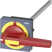 Siemens 8UD1151-3AF25 Türkupplungsdrehantrieb NOT-AUS, Toleranzausgleich, 100x100, Welle 10x10, 0-I 8UD11513AF25
