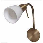 Rabalux Wandlampe Wandleuchte Flexarm Brüniert Leuchte Lampe Glas 6320