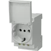 Siemens 5TE6802 Steckdose 16A mit Deckel, ohne Zulassung nach DIN VDE 0620 und CEI 23-5