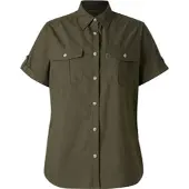 Pinewood Safari Short Sleeve Women Shirt mossgreen (135) XXL