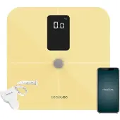 Cecotec Badezimmerwaage mit App Surface Precision 10400 Smart Healthy Vision Yellow