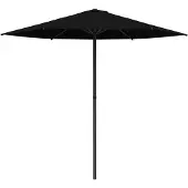 vidaXL Gartensonnenschirm 230 x 230 cm Polyester Rechtwinklig Schwarz