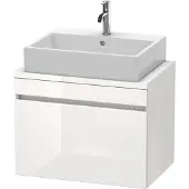 Duravit Waschtischunterschrank Com DuraStyle 70x47,8cm, w hgl/we ma, f Kons, 1 Ausz.