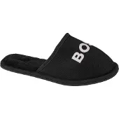 BOSS - Logo Hausschuhe für Kinder PP8260 (36 EU) (Schwarz)