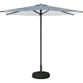 vidaXL Garten-Schirm mit Fuß 270 x 270 cm Polyester Rechtwinklig