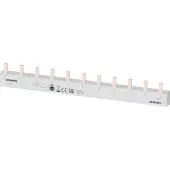 Siemens 5ST3667 Stiftsammelschiene 10mm2, 3-phasig, 1x ((N)+3PH) + 8x 1PH, 192mm - 10 Stück