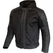 Merlin Rigger D3O Mesh Motorrad Textiljacke, schwarz, L