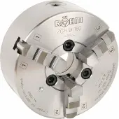 Elmag RÖHM-Dreibacken Drehfutter, DM 125, DIN 6350, Gußkörper