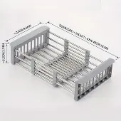 OEM Grißer Gootsteinabfluss, ausfahrbarer Abfluss, groß