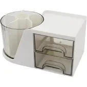 OEM 360-Gradiges Drehbüroorganizer - multifunktionelles Accessoire - 2 Schubladen
