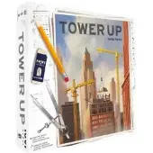 IUVI Brettspiel Tower Up mit 3D-Gebäuden, einfachen Regeln und 10 verschiedenen Zielen