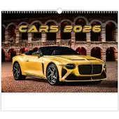 Helma – Wandkalender Cars 2026, 45 x 31,5 cm