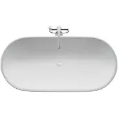 Duravit 700461000000000 Badewanne Luv 1600x750mm, Weiß