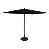 vidaXL Garten-Schirm mit Fuß 200 x 300 cm Polyester Rechtwinklig